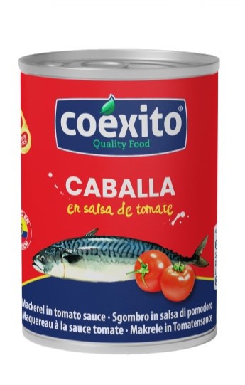 Bilde av SARDINA ( caballa) EN SALSA DE TOMATE  COEXITO 425g