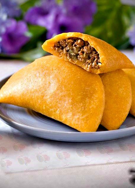 Bilde av EMPANADA MAIZ / TRIGO, CARNE PICADA GOYA, 4 stk 460g