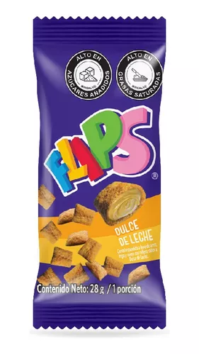 Bilde av CEREAL FLIPS RELLENO DULCE DE LECHE 28g ( Venezuela )