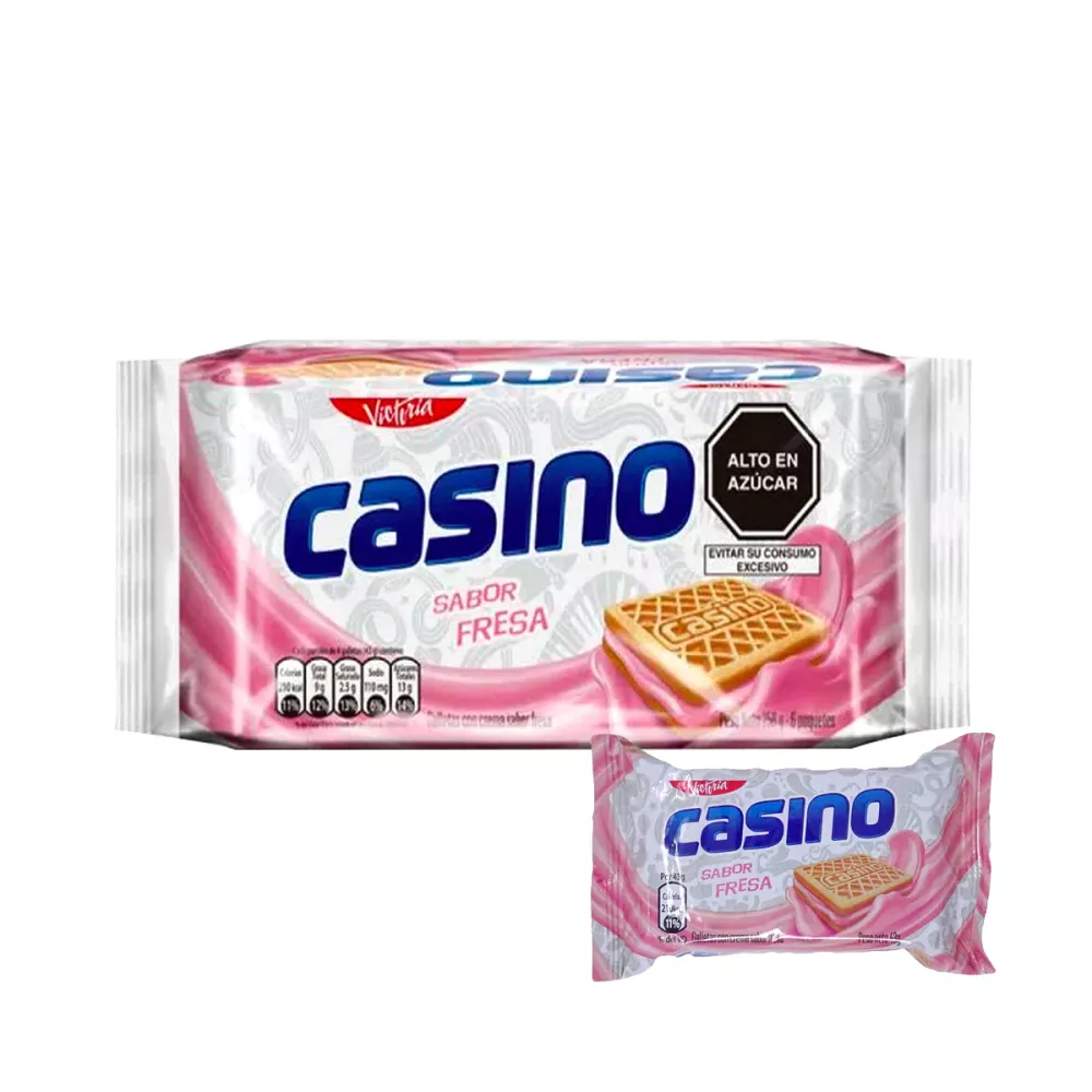 Bilde av GALLETA / KJEKS CASINO FRESA DISPLAY 6 X 4 Stk