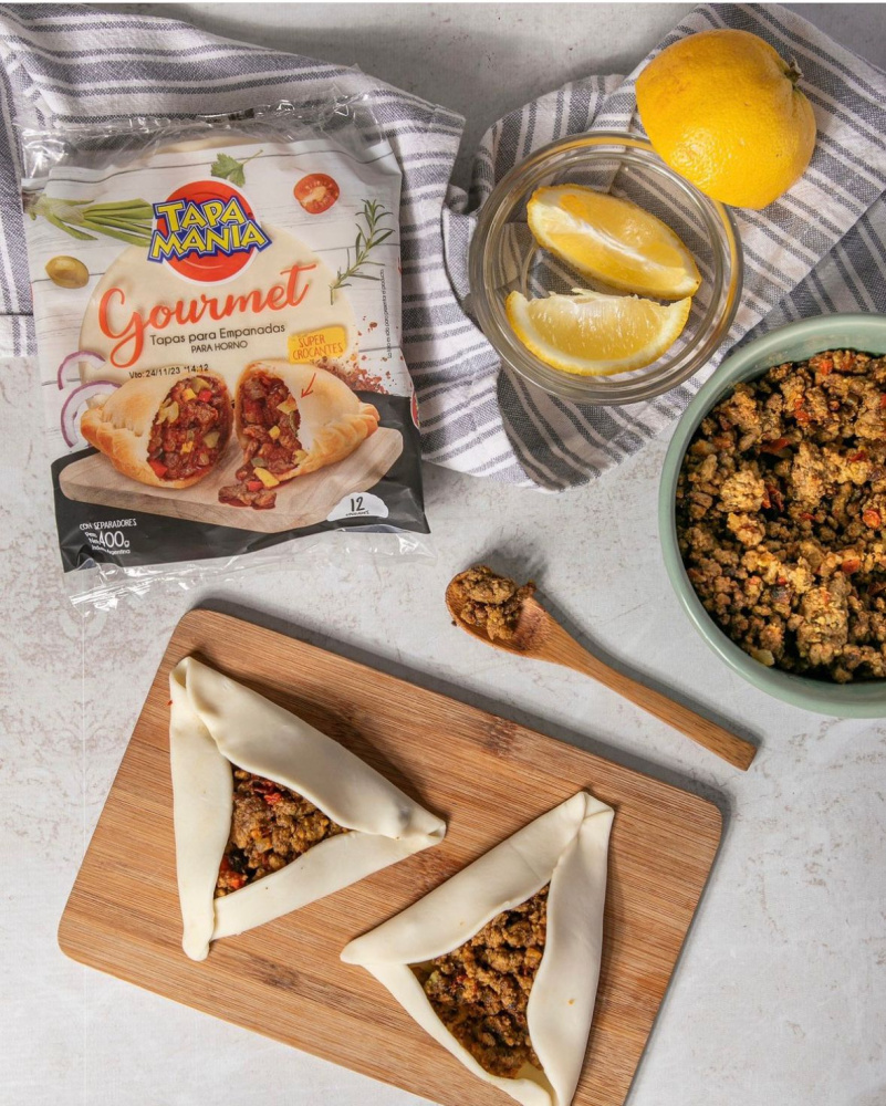 Bilde av TAPAS DE EMPANADA GOURMET HORNO/FREIR 400G 13 CM.