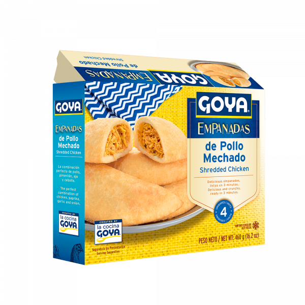 Bilde av EMPANADA MAIZ / TRIGO, POLLO MECHADO GOYA, 4 stk 460g