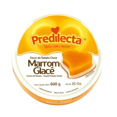 Bilde av MARROM GLACE ( DOCE DE BATATA ) PREDILECTA 600g 