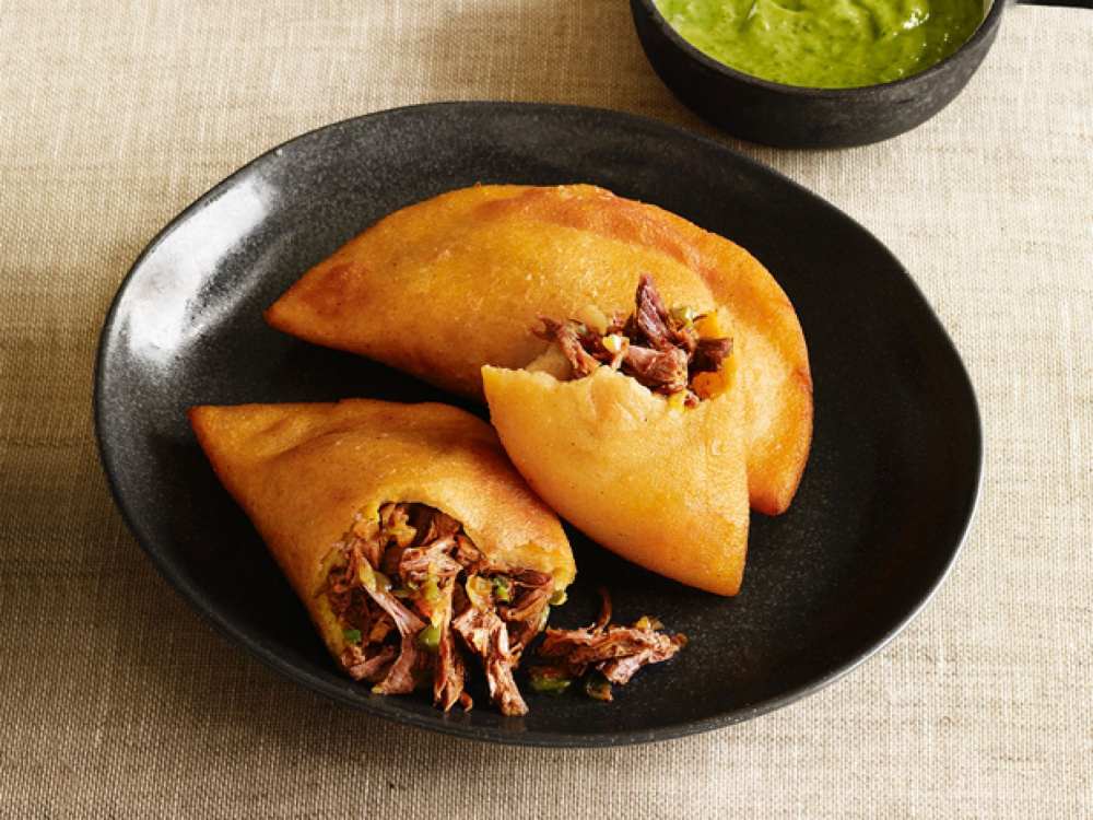 Bilde av EMPANADA MAIZ / TRIGO, CARNE MECHADA GOYA, 4 stk 460g
