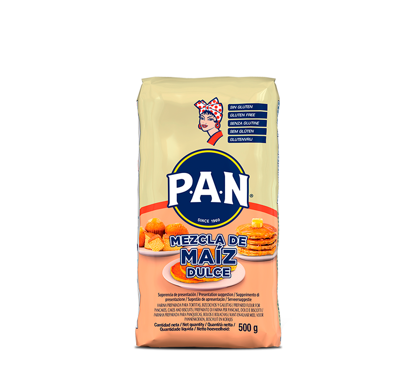 Bilde av HARINA DE MAIZ PRECOCIDA DULCE PAN 500g