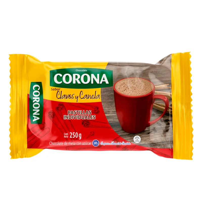 Bilde av CHOCOLATE CORONA CLAVO Y CANELA 250g