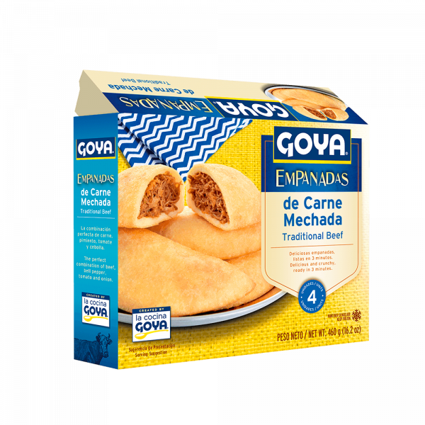 Bilde av EMPANADA MAIZ / TRIGO, CARNE MECHADA GOYA, 4 stk 460g