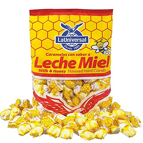 Bilde av CARAMELO LECHE Y MIEL 100Stk, 400g LA UNIVERSAL 